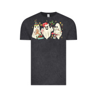 Vintage Black Christmas ghosts Vintage Tee - MaliasSmallBusiness