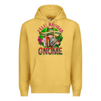 Antique Gold Feliz Navidad gnome Mexico Premium Hoodie - HowdyJamesFarm