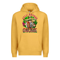 Mustard Feliz Navidad gnome Mexico Premium Hoodie - HowdyJamesFarm