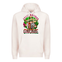 Pale Pink Feliz Navidad gnome Mexico Premium Hoodie - HowdyJamesFarm