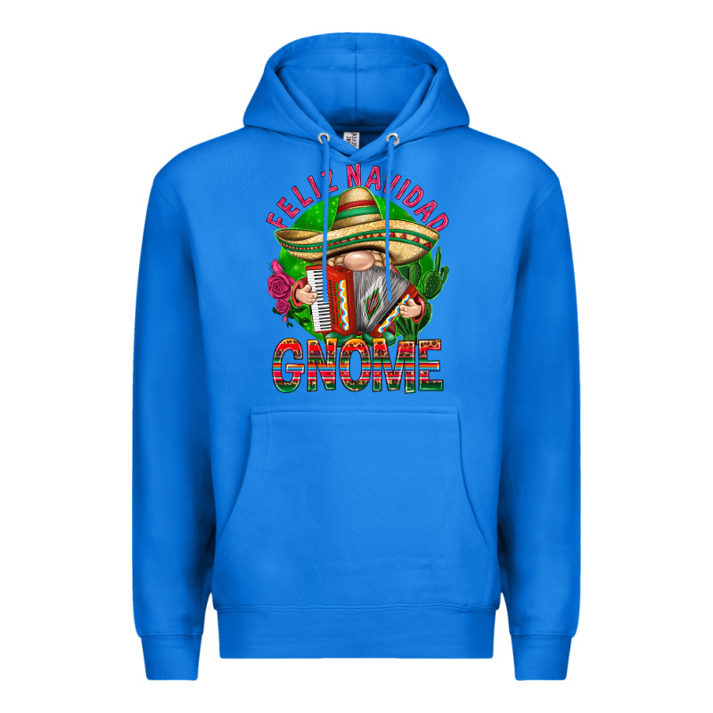 Feliz Navidad Gnome Mexico Premium Hoodie by HowdyJamesFarm | Teevron