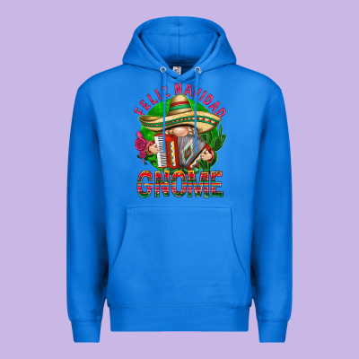 Feliz Navidad Gnome Mexico Premium Hoodie Designed By Howdyjamesfarm