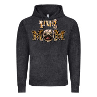 Vintage Black Pug Mom Vintage Hoodie - Jasminsmagicworld