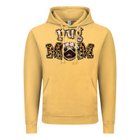 Vintage Mustard Pug Mom Vintage Hoodie - Jasminsmagicworld