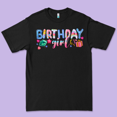 Birthday Girl Premium Tee Designed By Nancycooperartshop