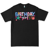Black birthday girl Premium Tee - NancyCooperArtShop