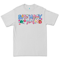 Dove Grey birthday girl Premium Tee - NancyCooperArtShop