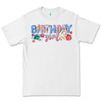 White birthday girl Premium Tee - NancyCooperArtShop