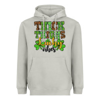 Moon Dust St. Patrick's Thick thighs lucky vibes Heavyweight Hoodie - OliviaCreatesArt