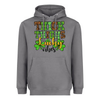 Storm St. Patrick's Thick thighs lucky vibes Heavyweight Hoodie - OliviaCreatesArt