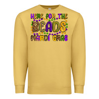 Antique Gold here for the beads mardi gras Premium Sweatshirt - OliviaCreatesArt