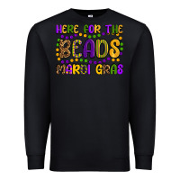 Black here for the beads mardi gras Premium Sweatshirt - OliviaCreatesArt