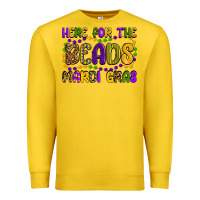 Lemon here for the beads mardi gras Premium Sweatshirt - OliviaCreatesArt