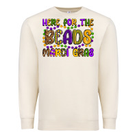Sandshell here for the beads mardi gras Premium Sweatshirt - OliviaCreatesArt