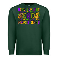 Sports Green here for the beads mardi gras Premium Sweatshirt - OliviaCreatesArt