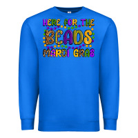 True Royal here for the beads mardi gras Premium Sweatshirt - OliviaCreatesArt