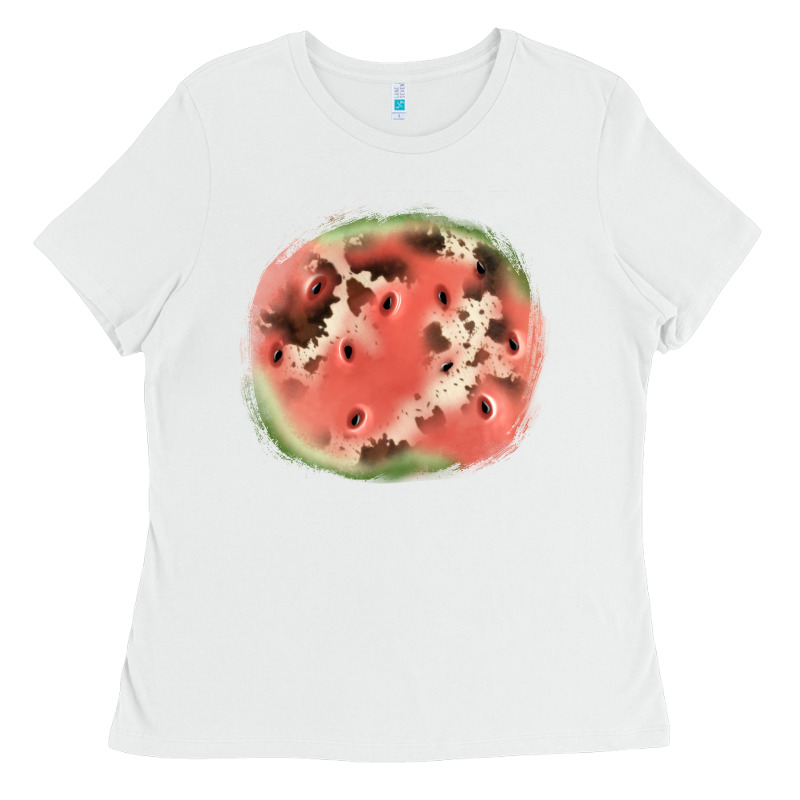Watermelon Cowhide Patch3 Ladies Tee by JahusDesignShop | Teevron