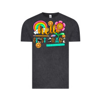 Vintage Black hello first grade Vintage Tee - NancyCooperArtShop