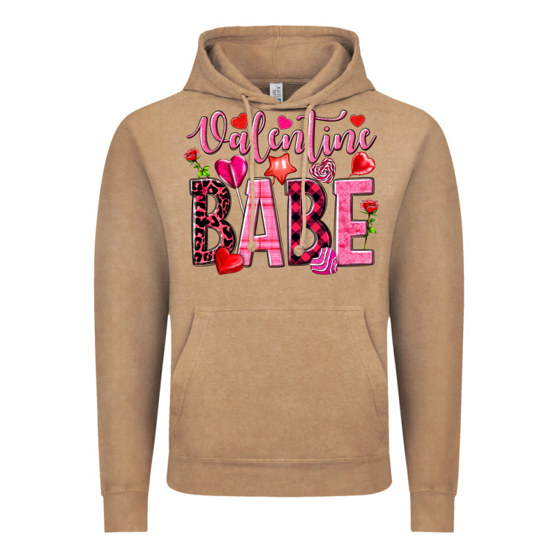 Valentine Babe Vintage Hoodie by NancyCooperArtShop | Teevron