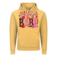 Vintage Mustard valentine babe Vintage Hoodie - NancyCooperArtShop