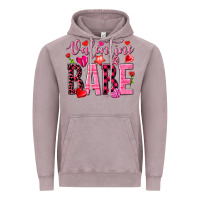 Vintage Zinc valentine babe Vintage Hoodie - NancyCooperArtShop