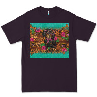 Plum dachshund Premium Tee - BarkalooDesign