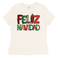 Bone Feliz Navidad our lady of Guadalupe Christmas Ladies Tee - Jasminsmagicworld