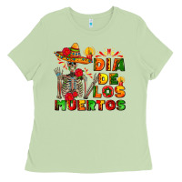 Matcha dia de los muertos Ladies Tee - AdoDesignShop