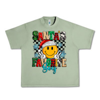 Oil Green santas favorite boy Urban Heavy Tee - MaliasSmallBusiness