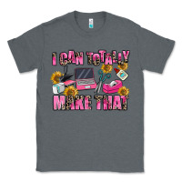 Charcoal Heather i can totally make that Classic Tee - MaliasSmallBusiness