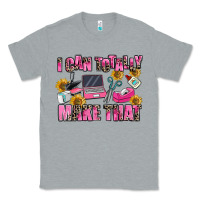 Heather Grey i can totally make that Classic Tee - MaliasSmallBusiness