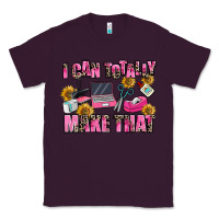 Plum i can totally make that Classic Tee - MaliasSmallBusiness