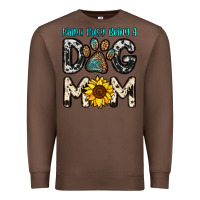 Chestnut kinda busy being a dog mom Premium Sweatshirt - OliviaCreatesArt