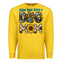 Lemon kinda busy being a dog mom Premium Sweatshirt - OliviaCreatesArt