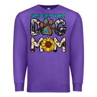 Purple kinda busy being a dog mom Premium Sweatshirt - OliviaCreatesArt