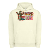 Pigment Pistachio Stuck on You Urban Hoodie - CowhideDigitalArt