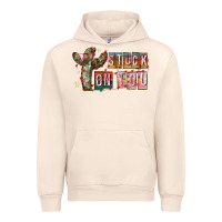 Sandshell Stuck on You Urban Hoodie - CowhideDigitalArt