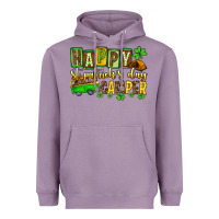 Lavender St. Patrick's Happy St. Patrick's Day camper Heavyweight Hoodie - OliviaCreatesArt