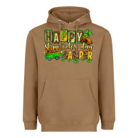 Toasted Coconut St. Patrick's Happy St. Patrick's Day camper Heavyweight Hoodie - OliviaCreatesArt