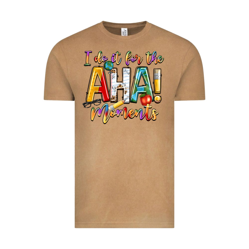I Do It For The Aha Moments Vintage Tee by NancyCooperArtShop | Teevron