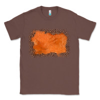 Chestnut gemstone orange leopard background Classic Tee - JahusDesignShop