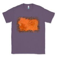 Lavender gemstone orange leopard background Classic Tee - JahusDesignShop