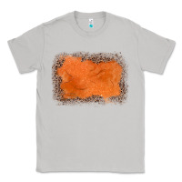 Moon Dust gemstone orange leopard background Classic Tee - JahusDesignShop