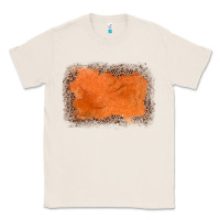 Natural gemstone orange leopard background Classic Tee - JahusDesignShop