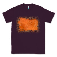 Plum gemstone orange leopard background Classic Tee - JahusDesignShop
