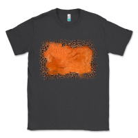 Smoke gemstone orange leopard background Classic Tee - JahusDesignShop