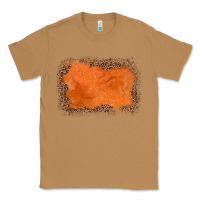 Toasted Coconut gemstone orange leopard background Classic Tee - JahusDesignShop