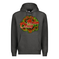 Charcoal Heather mama claus cone Premium Hoodie - JahusDesignShop
