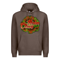 Coffee mama claus cone Premium Hoodie - JahusDesignShop