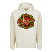 Oatmeal Heather mama claus cone Premium Hoodie - JahusDesignShop